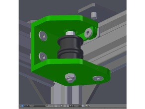 ratrig v-núcleo xy polia de desvio Impressora 3d peças corexy o vcore 3d print model - Mito3D