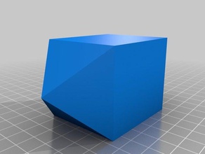 bipir mide tetragonal y prisma de aprendizaje la cristalografía 3d print model - Mito3D