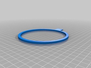 meringa anello La stampa 3d 3d print model - Mito3D