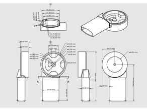 pieza mecanismo para coche 3d baskı clientes freecad 3d print model - Mito3D