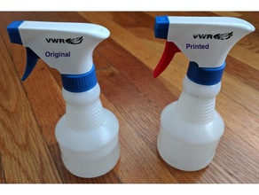vwr-spray-Flasche auslösen Teile fix spray-Flasche vwr 3d print model - Mito3D
