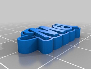 mel llaveros personalizado 3d print model - Mito3D