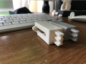 regalo child gate latch replacement parts 3d print model - Mito3D