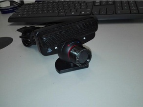 ps3 ojo de la cámara opentrack ir filtro disco el disquete infrarrojos ps3eye 3d print model - Mito3D