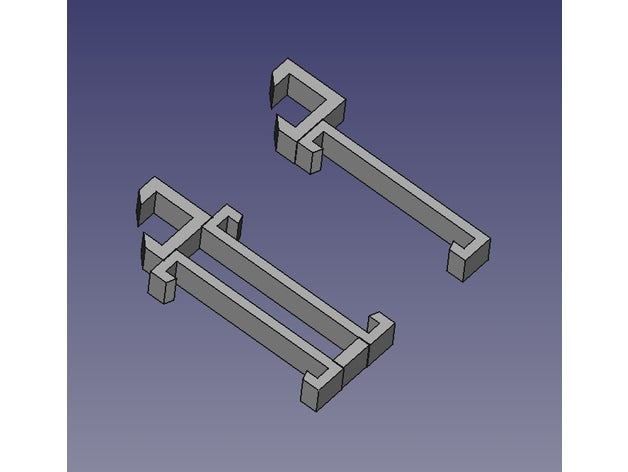 alfawiseu30 - sostegno par tl-lisse L'impression 3d alfawise u30 de soutien supporto tl plus lisse 3D print model - Mito3D