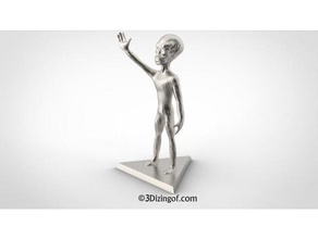 Sturm-area 51 - alien Skulpturen 3d print model - Mito3D