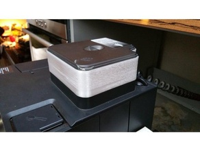 coffee machine bean load reservoir extender siemens kitchen & dining 3d print model - Mito3D