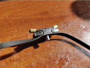 gt2 belt clip 3d-drucken Gürtel Gürtel-clip creality cr-10 ender 3 Riemen Halter prusa i3 3d print model - Mito3D