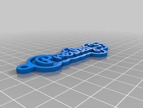 presley-f-6-keystl keychains customized 3d print model - Mito3D