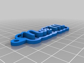 noe-m-6-clave llaveros personalizado 3d print model - Mito3D