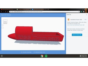 tekne uss duncan 3d baskı 3d print model - Mito3D