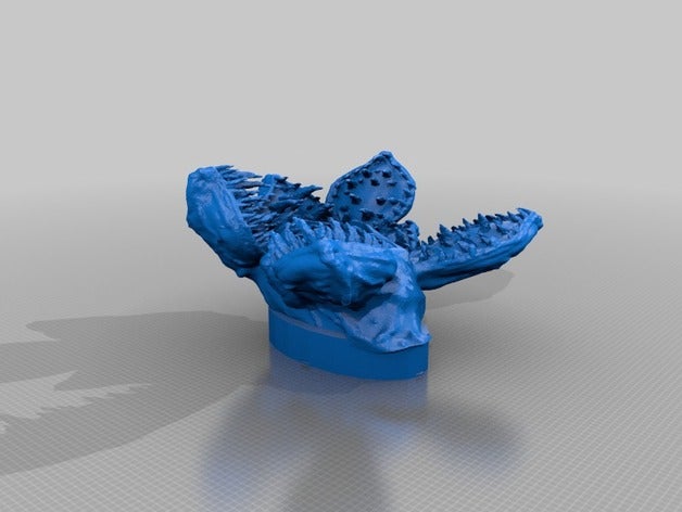 garip şeyler maske demogorgon kostüm 3D print model - Mito3D