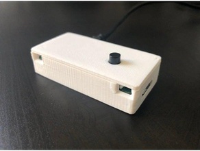 slim respeaker zéro cas de l'électronique 2 hat le boîtier raspberry pi 3d print model - Mito3D