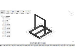standard frame v-slot profile 3d printers printer diy homemade 3d print model - Mito3D