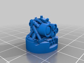 beep boop robo tête jeux 3d print model - Mito3D