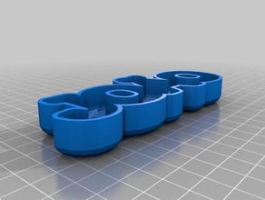 jo o baixo recipientes personalizado 3d print model - Mito3D