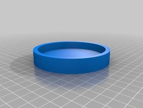 my customized simple coaster kitchen & dining 3d print model - Mito3D