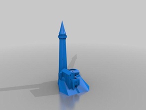 dol amroth tower buildings & structures gondor imrahil lord rings lotr 3d print model - Mito3D
