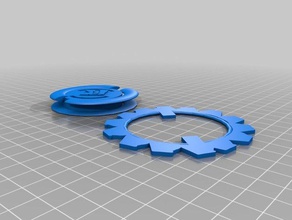 pausa di titan giocattolo & accessori gioco beyblade scoppiare raffica dio burst livello 3d print model - Mito3D