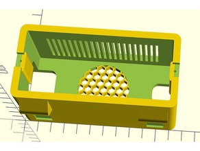 dpx3203 power supply enclosure electronics 3d print model - Mito3D