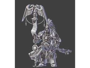 janitor's inspirational toy & game accessories adeptus custodes warhammer 40k 3d print model - Mito3D