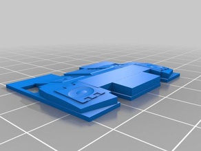 volcanicus stabilizzatore colpo solo braccio - mappa remix hobby trasformatori 3d print model - Mito3D