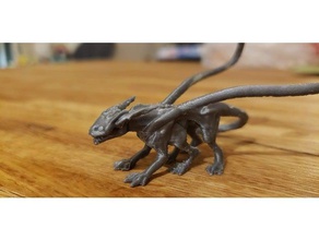 displacer beast creatures d&d miniature rpg tabletop gaming 3d print model - Mito3D
