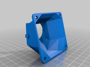 monoprice mini 60mm shroud abs printing 3d printer parts select 3d print model - Mito3D