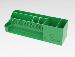 silhueta-cricut ferramenta de suporte ferramentas arte cricut máquina silhouette cameo 3d print model - Mito3D