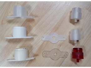 flipper düğmeleri pinball oyuncak & oyun aksesuarları langırt parçaları 3d print model - Mito3D