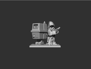 jawa & gonk droid sculptures starwars star wars 3d print model - Mito3D