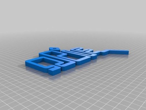 retropie logo le bricolage 3d print model - Mito3D