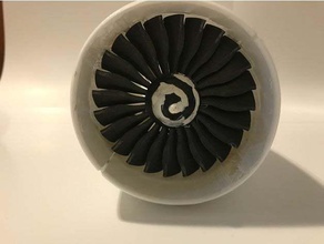 electric jet engine brushless out-runner motors diy 3d print model - Mito3D