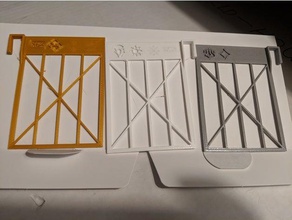 la magia de recolección tarjeta caja del divisor v2 juguetes y accesorios juego bcw almacenamiento divisores mtg cuadro cartas coleccionables 3d print model - Mito3D