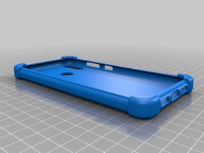 blu xi plus caso de telefone celular 3d print model - Mito3D