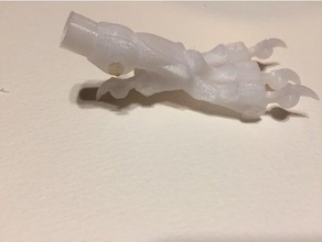 garra filamento comum criaturas articulada brinquedo 3d print model - Mito3D