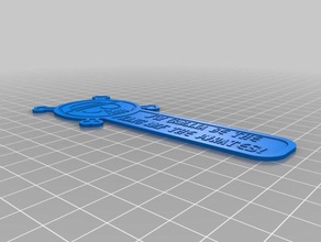 one piece bookmark 3d print model - Mito3D