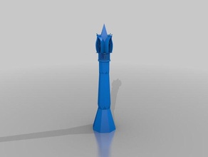 elven tower buildings & structures elves lindon lord rings lotr middle earth 3d print model - Mito3D