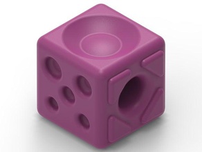 cúbicos silencio fidget juguete juegos y juguetes el tdah las superficies 3d print model - Mito3D