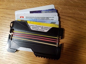tactical wallet accessories design designproject engineering money slim 3d print model - Mito3D
