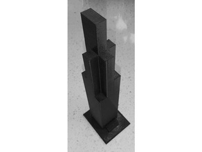 sears towers chicago buildings & structures 3d print model - Mito3D