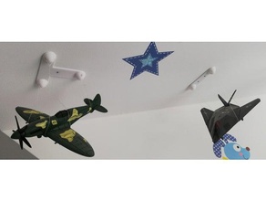 aereo supporti da soffitto organizzazione per il montaggio a titolare 3d print model - Mito3D