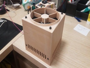 o mini purificador de ar nobico filtro 3d print model - Mito3D