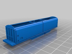 rhb hai-tvz 1 150 vehicles modellbahn model railway 3d print model - Mito3D