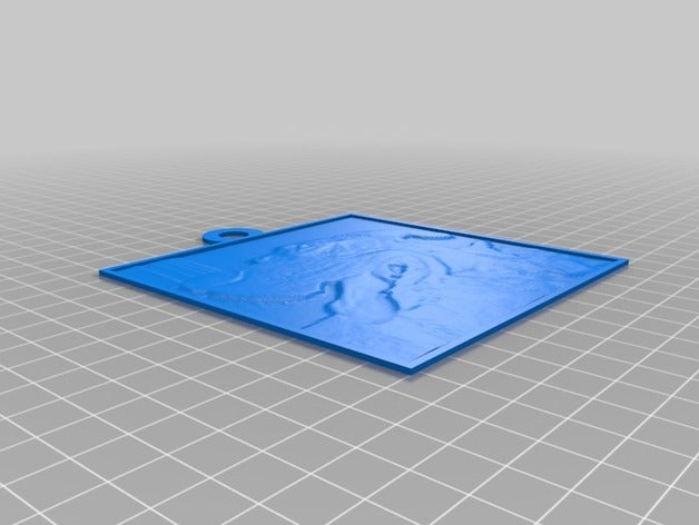 meine angepasste lithopane 2d-Kunst kundengebundene 3D print model - Mito3D