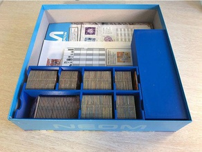 neom jogo de tabuleiro organzier brinquedo & acessórios para jogos boardgame boardgames insere organizador inserir 3d print model - Mito3D