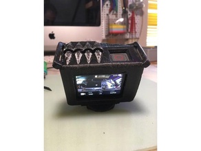 gopro titulaire du sct à l'oubli r c véhicules crâne montage de drone le teamblacksheep 3d print model - Mito3D