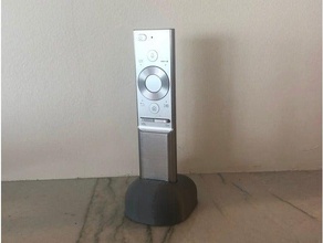 samsung silver tv remote holder controller 3d print model - Mito3D