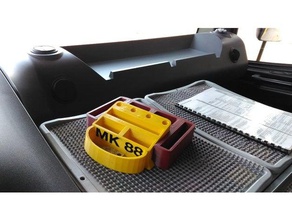 zweiteiliger neckholder automotive 3d print model - Mito3D