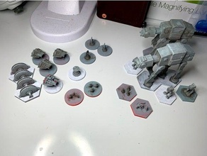 saldırı hoth Minyatürler - remix araç 3d print model - Mito3D